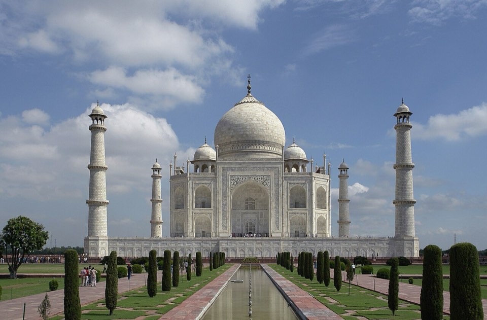 Taj Mahal and its garden, Agra, India